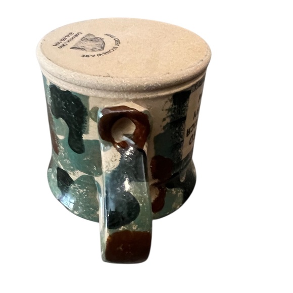 Mill Creek Stoneware Army National Guard Camouflage Mug Coshocton Ohio Patriotic - Picture 10 of 10